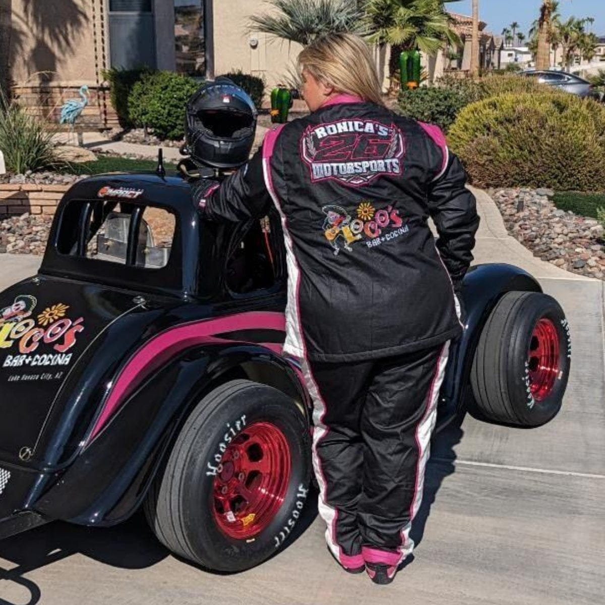 Racechick - CUSTOM SFI 3.2A/5 Two-Piece Women's Auto Racing Suit