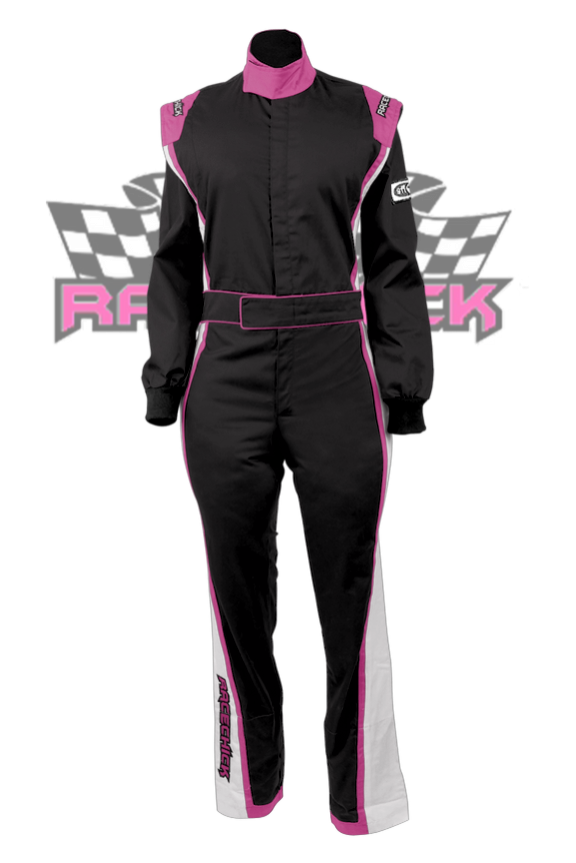 RACECHICK - CUSTOM SFI 3.2A/5 One-Piece Women's Auto Racing Suit