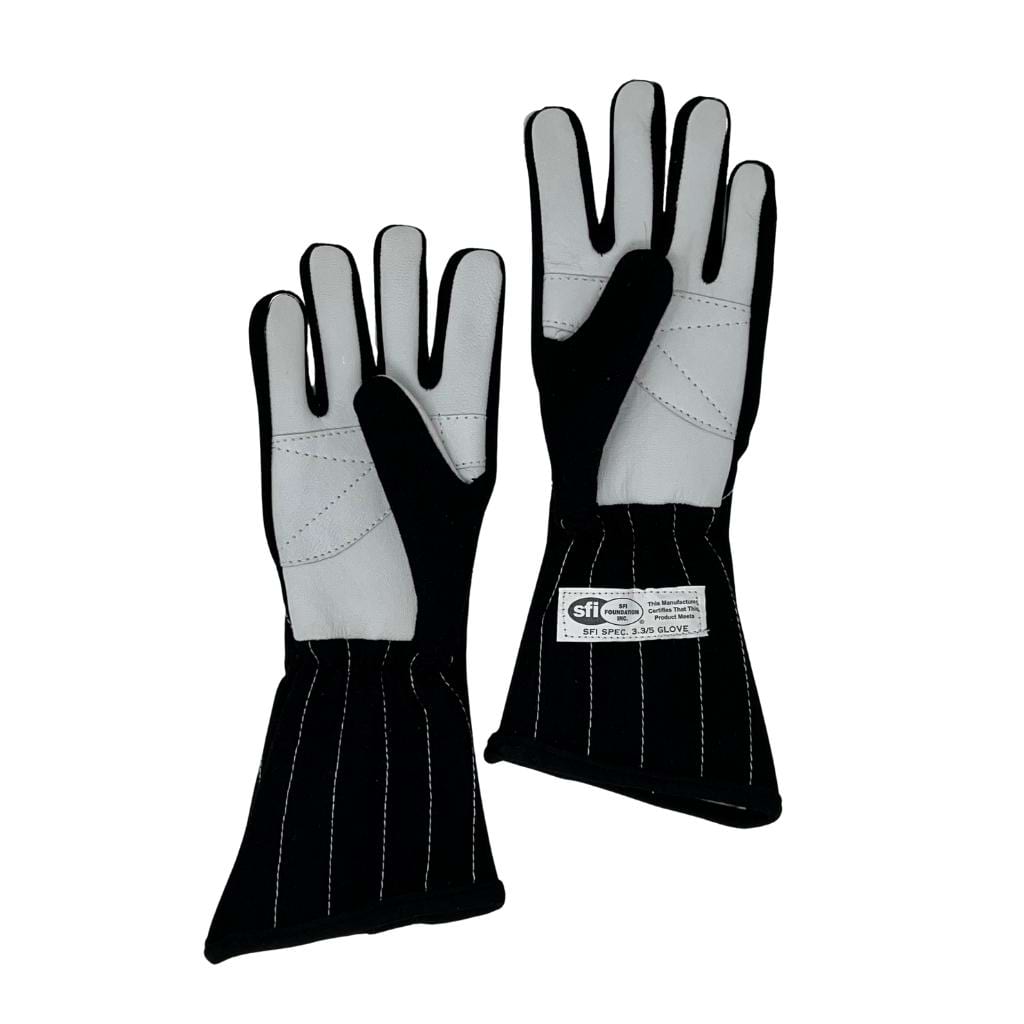SFI 5 Women's Racing Gloves - Back View