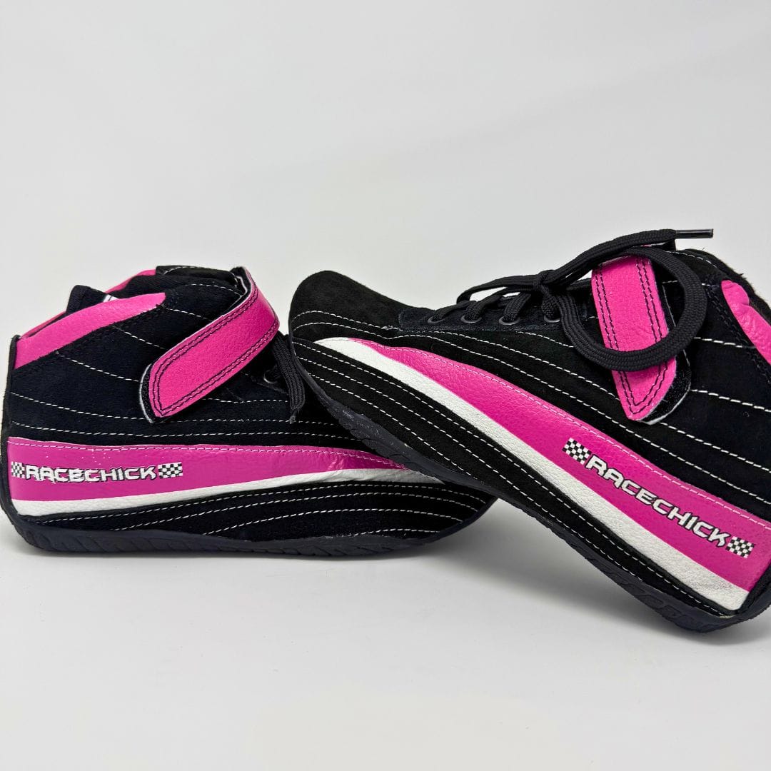Perfectly Imperfect | Women's Pink Racing Shoes - Size 6.5