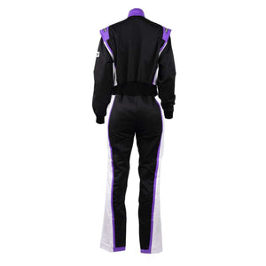Racechick - FIERCE Women's Auto Racing Suit SFI 3.2A/1 (Black/Purple)