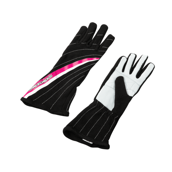Racechick FIERCE SFI 3.3 5 Women s Racing Glove Black Pink