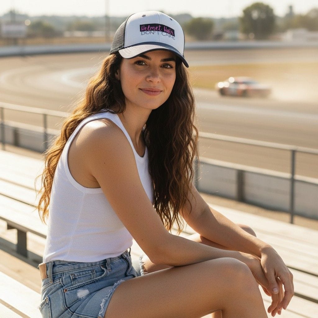 Helmet Hair Don't Care Hat