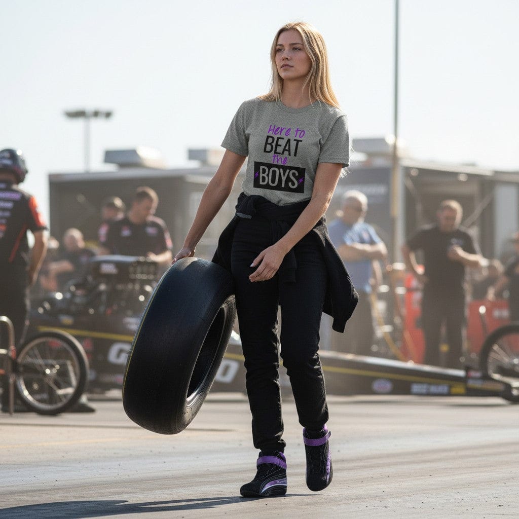 Here to Beat the Boys Tee