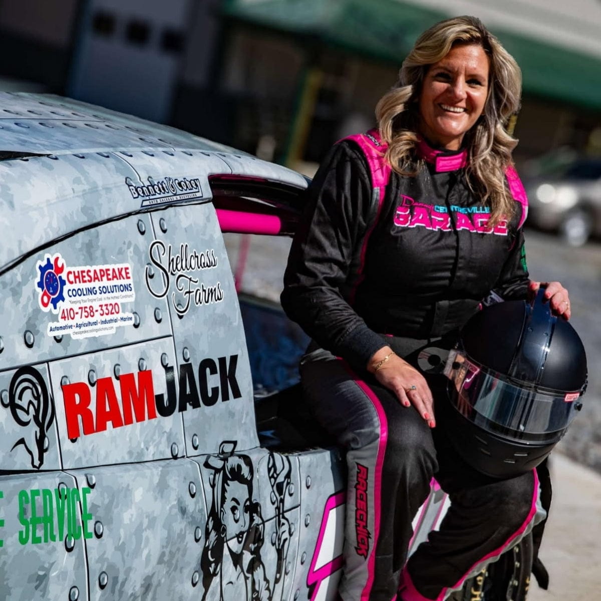 RACECHICK - CUSTOM SFI 3.2A/5 One-Piece Women's Auto Racing Suit