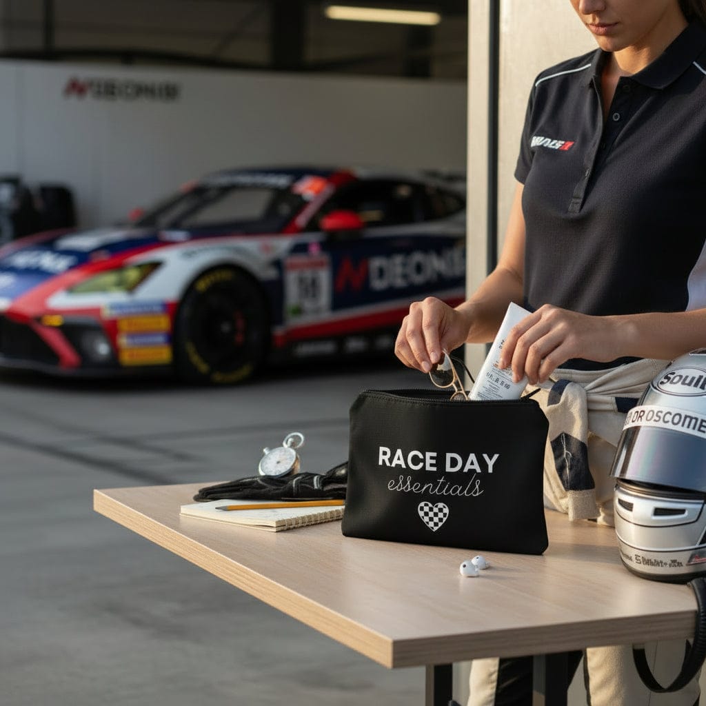 Race Day Essentials Travel Pouch