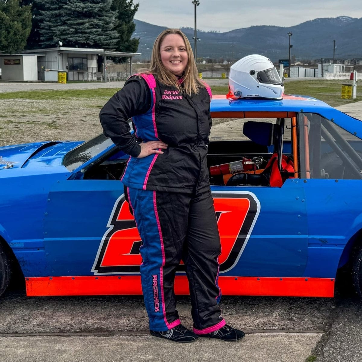 Racechick - CUSTOM SFI 3.2A/5 Two-Piece Women's Auto Racing Suit