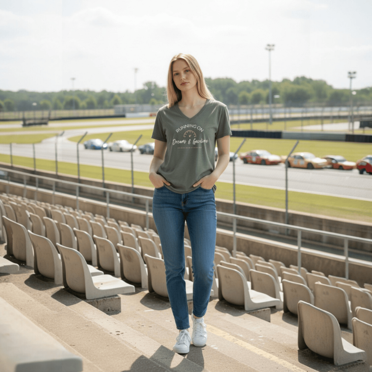 Running on Dreams & Gasoline Tee