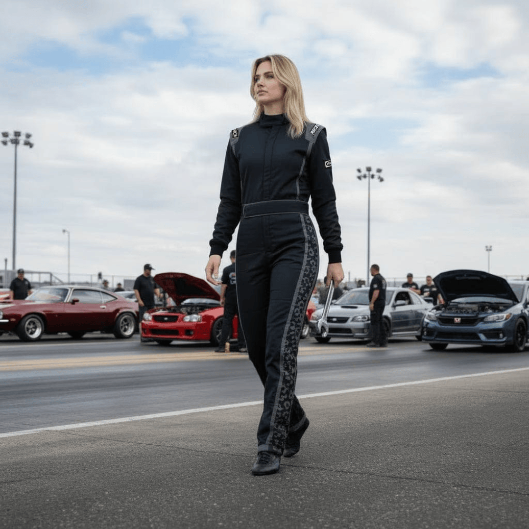 'FURY' SFI 3.2A/5 Nomex One-Piece Women's Auto Racing Suit - PRE ORDER