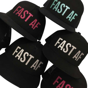 FAST AF Hat - Black - Racechick