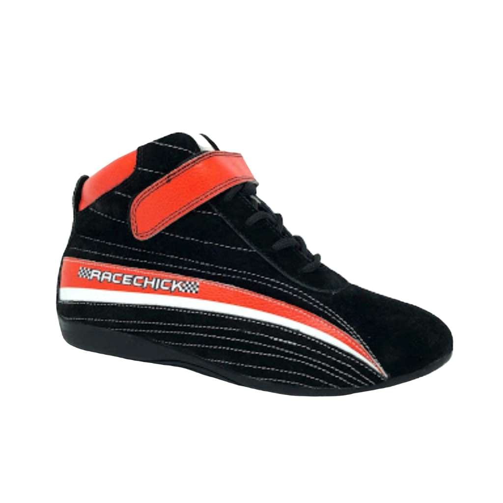 Pink Racing Boots Shoes Black Pink: FIERCE Youth Girls Auto Racing Shoes