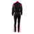 'FIERCE' SFI 3.2A/5 Nomex Women's Auto Racing Suit (Black/Pink)