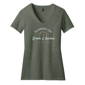 Running on Dreams & Gasoline Women's Tee Shirt