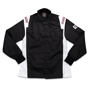 Racechick 'FIERCE' SFI 3.2A/1 Women's Race Jacket (Black/White)