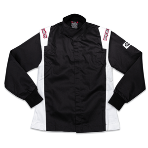 Racechick - FIERCE Two-Piece Women's Auto Racing Suit SFI 3.2A/1 (Black/White)