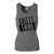 Womens Safety Third Ladies Tank Top Gray Hot Pink