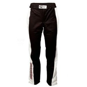 Racechick - FIERCE Two-Piece Women's Auto Racing Suit SFI 3.2A/5 (Black/White)