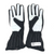 Racechick 'FIERCE' SFI 3.3/1 Women's Racing Gloves (Black/White)