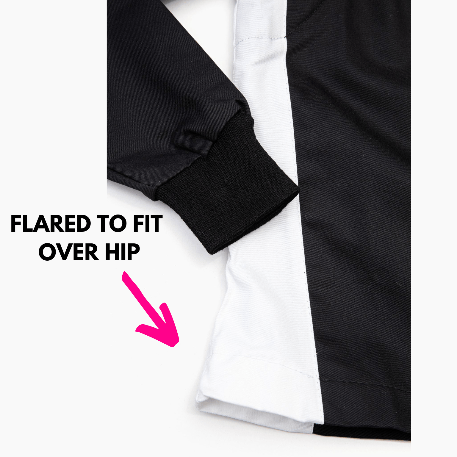 Jacket Black White - 'FIERCE' Nomex Women's Racing Jacket