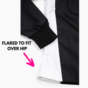 Racechick 'FIERCE' SFI 3.2A/5 Jacket (Black/White)