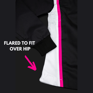 Racechick 'FIERCE' SFI 3.2A/1 Women's Race Jacket (Black/Pink)