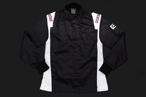 Racechick 'FIERCE' SFI 3.2A/1 Women's Race Jacket (Black/White)